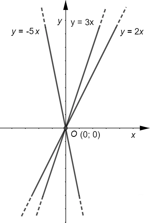 Verifica dell’equazione di una retta passante per l’origine